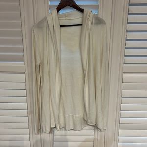 Off white Lululemon super soft sweater medium